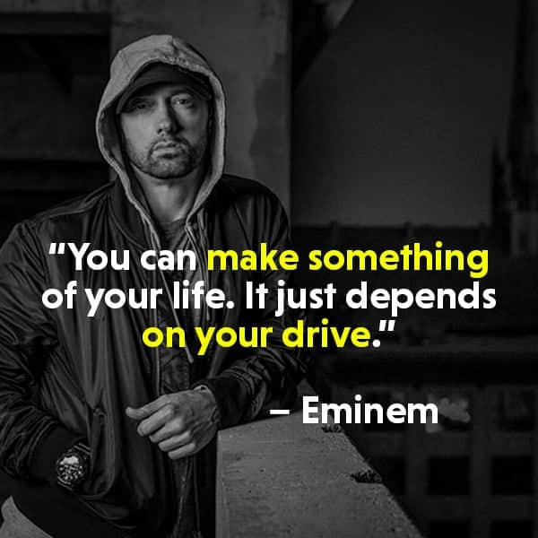 Top 31 Most Powerful Eminem Quotes - MotivationGrid