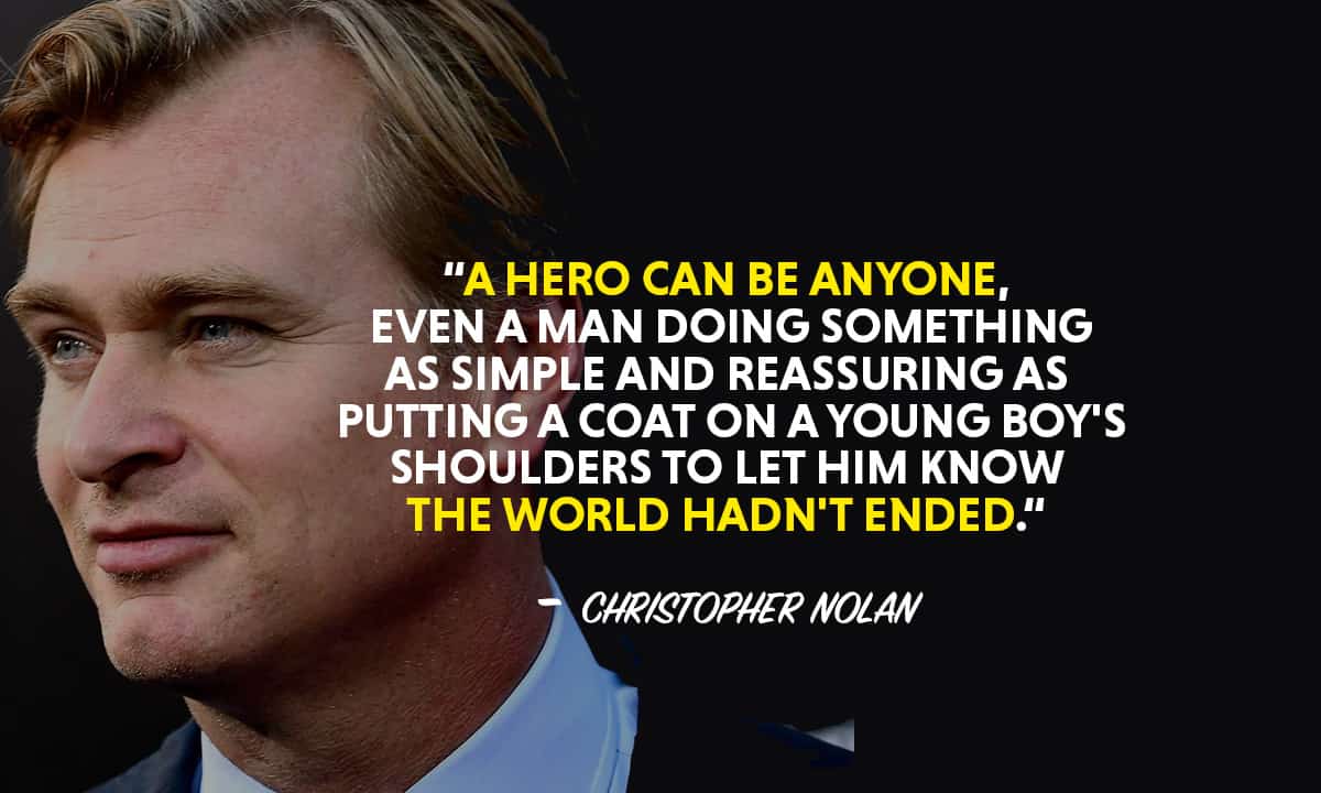 22 Fascinating Christopher Nolan Quotes Motivationgrid