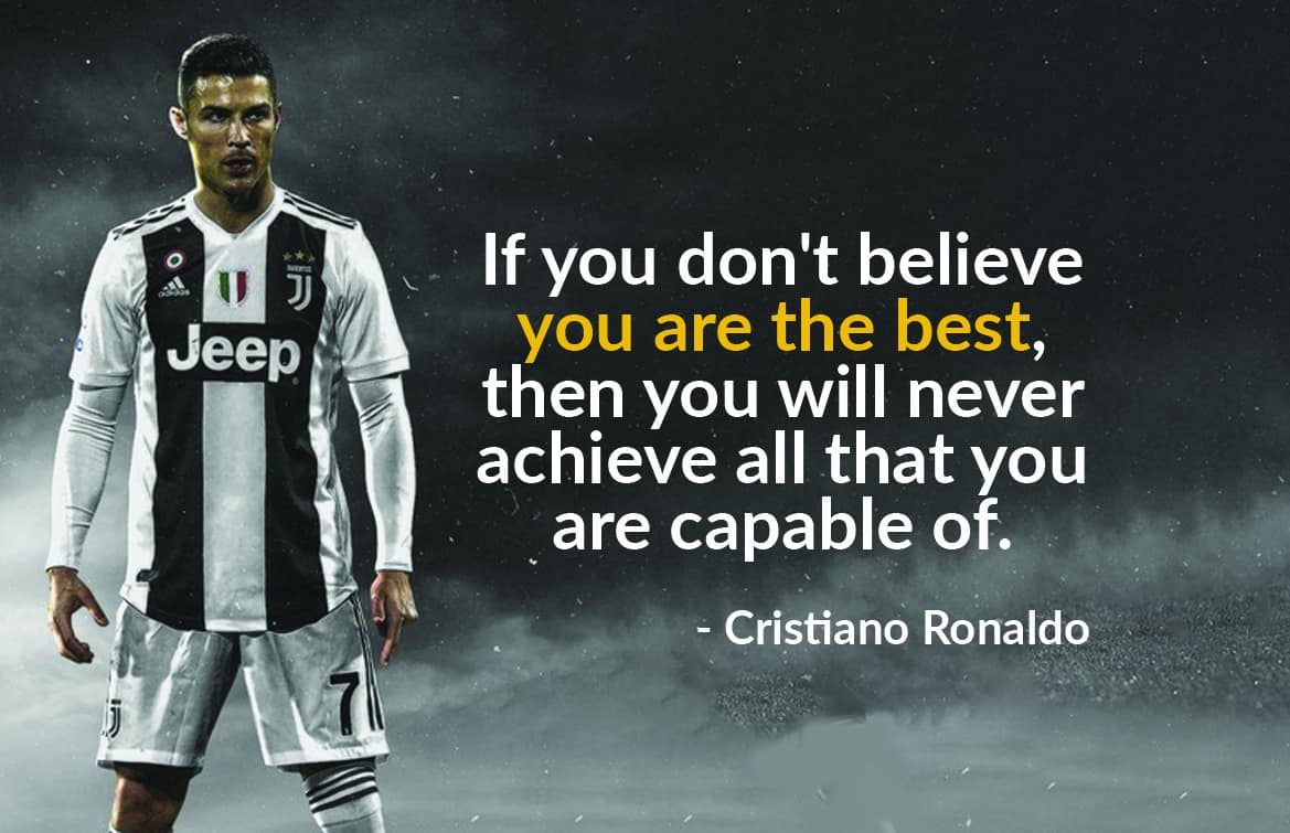 Image result for Cristiano Ronaldo with quotes