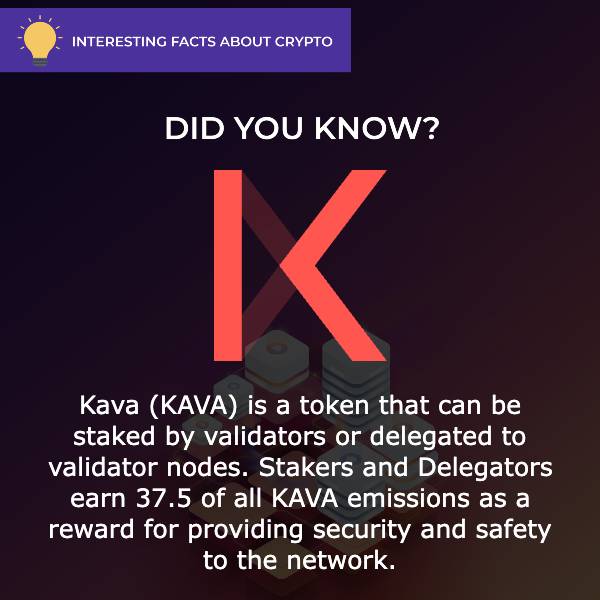 Kava (KAVA) Interesting facts