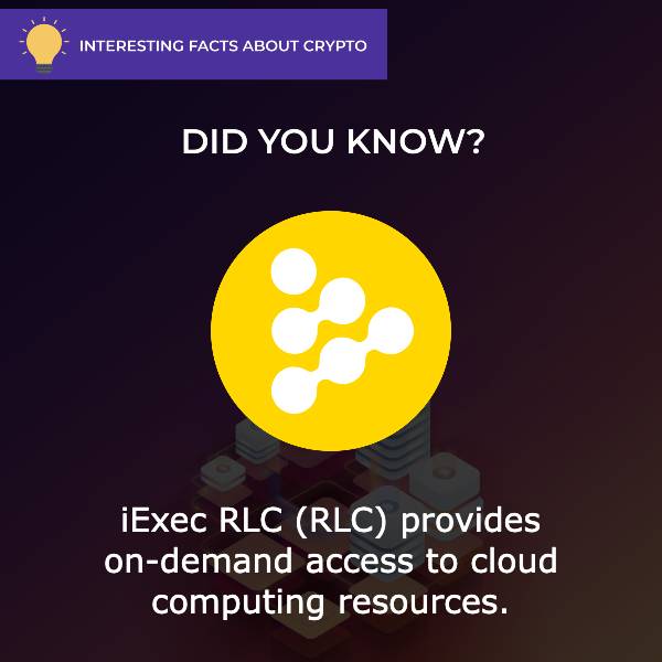 iExec RLC (RLC) Interesting Facts