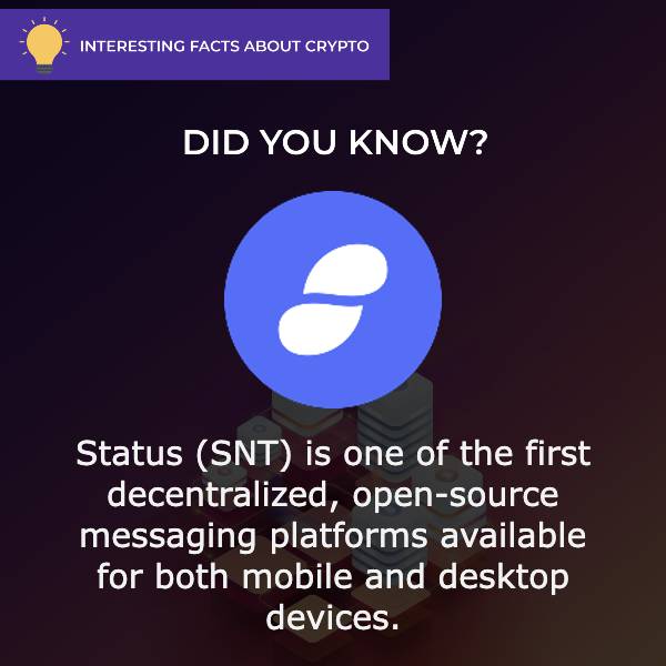 Status (SNT) Interesting Facts